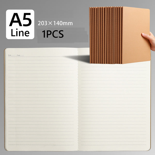 A5/B5 Blank Gridline Sketchbook for Drawing & Graffiti