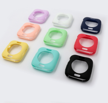 Apple Watch Soft Silicone Protection Case (TPU Candy Frame)