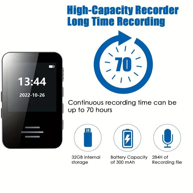 Digital Recorder with Noise Reduction