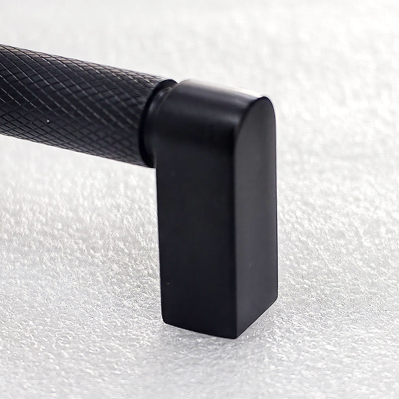 Zinc Alloy Cabinet Handle with Knurling (Multiple Sizes)