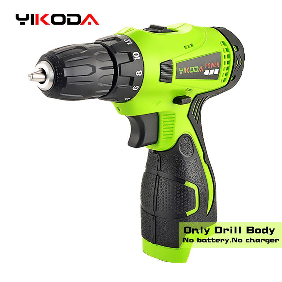 High-Power Cordless Lithium Electric Drill Driver