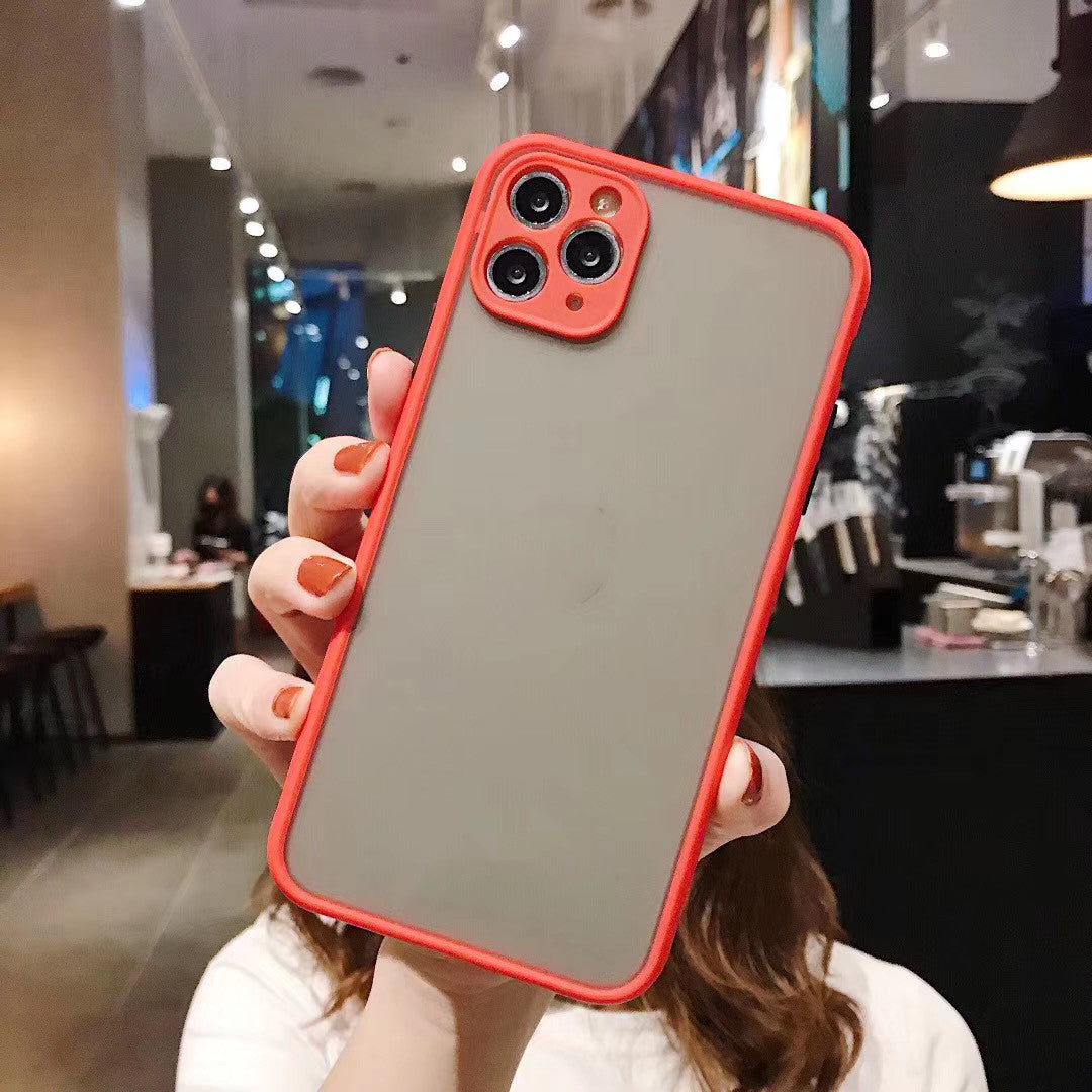 Matte Skin-Friendly Simple Mobile Phone Case