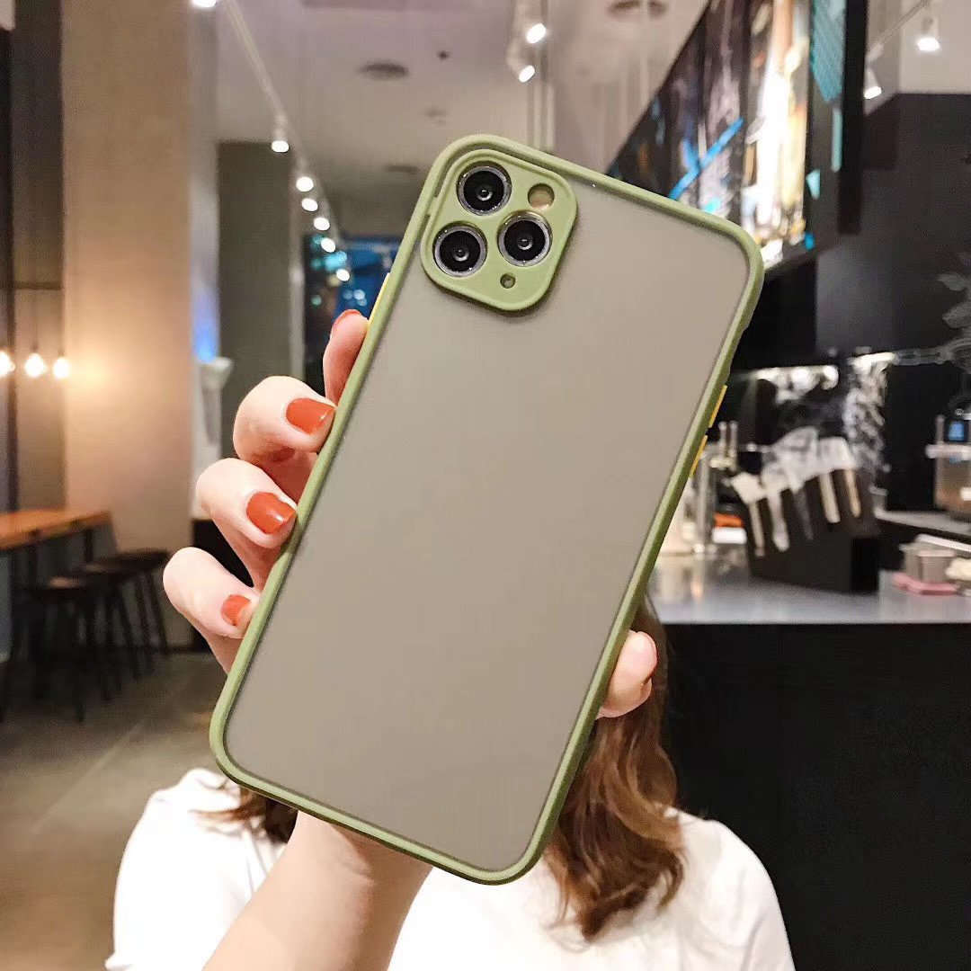 Matte Skin-Friendly Simple Mobile Phone Case