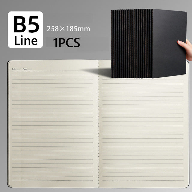 A5/B5 Blank Gridline Sketchbook for Drawing & Graffiti