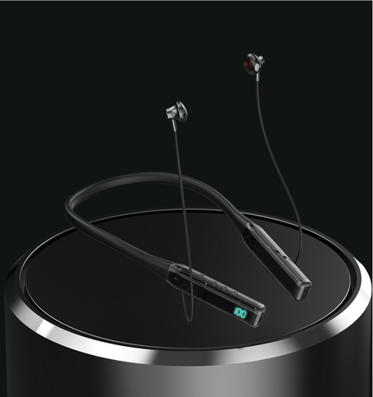 Wireless Sports Headphones with LED Digital Display