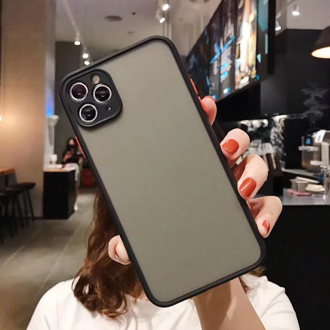 Matte Skin-Friendly Simple Mobile Phone Case