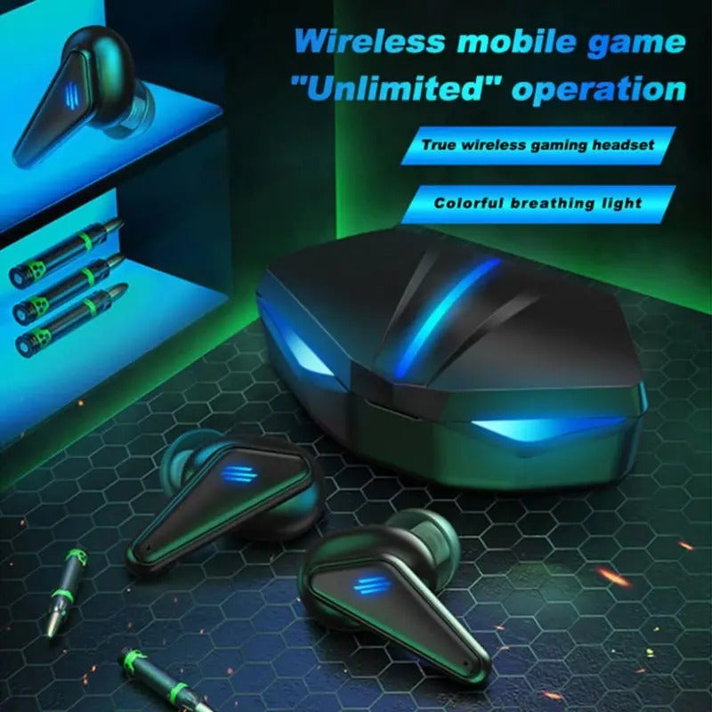 K55 TWS Gaming Headset - Portable Wireless Earbuds