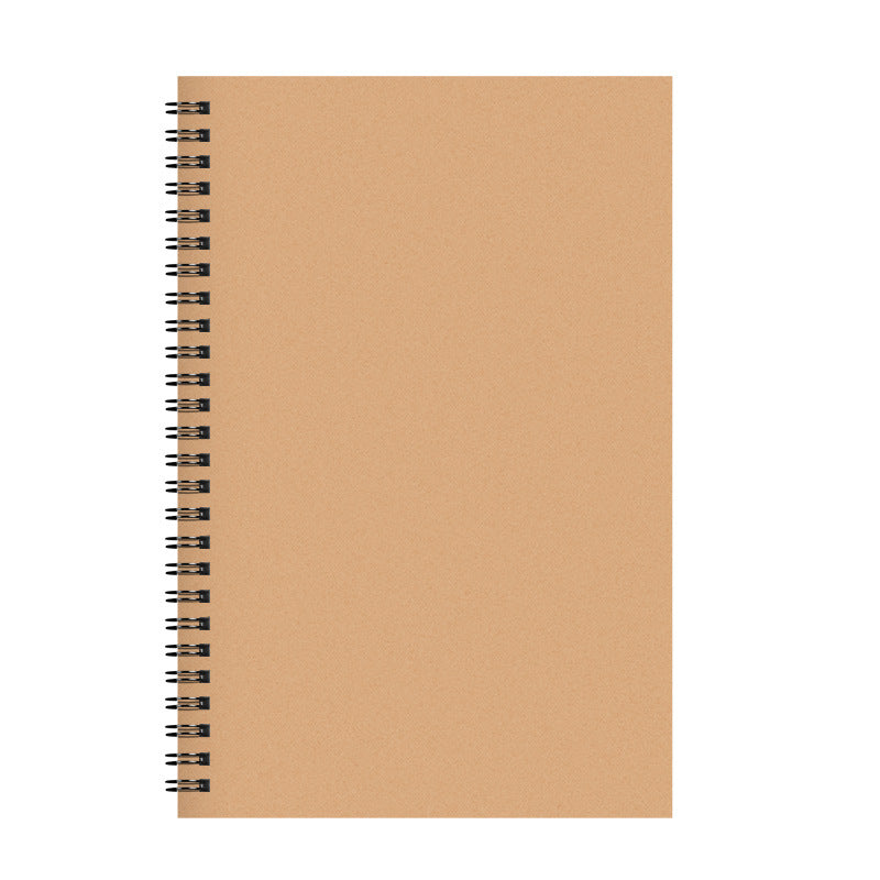 Coil Black Card Notebook A5/B5 for Business & Students