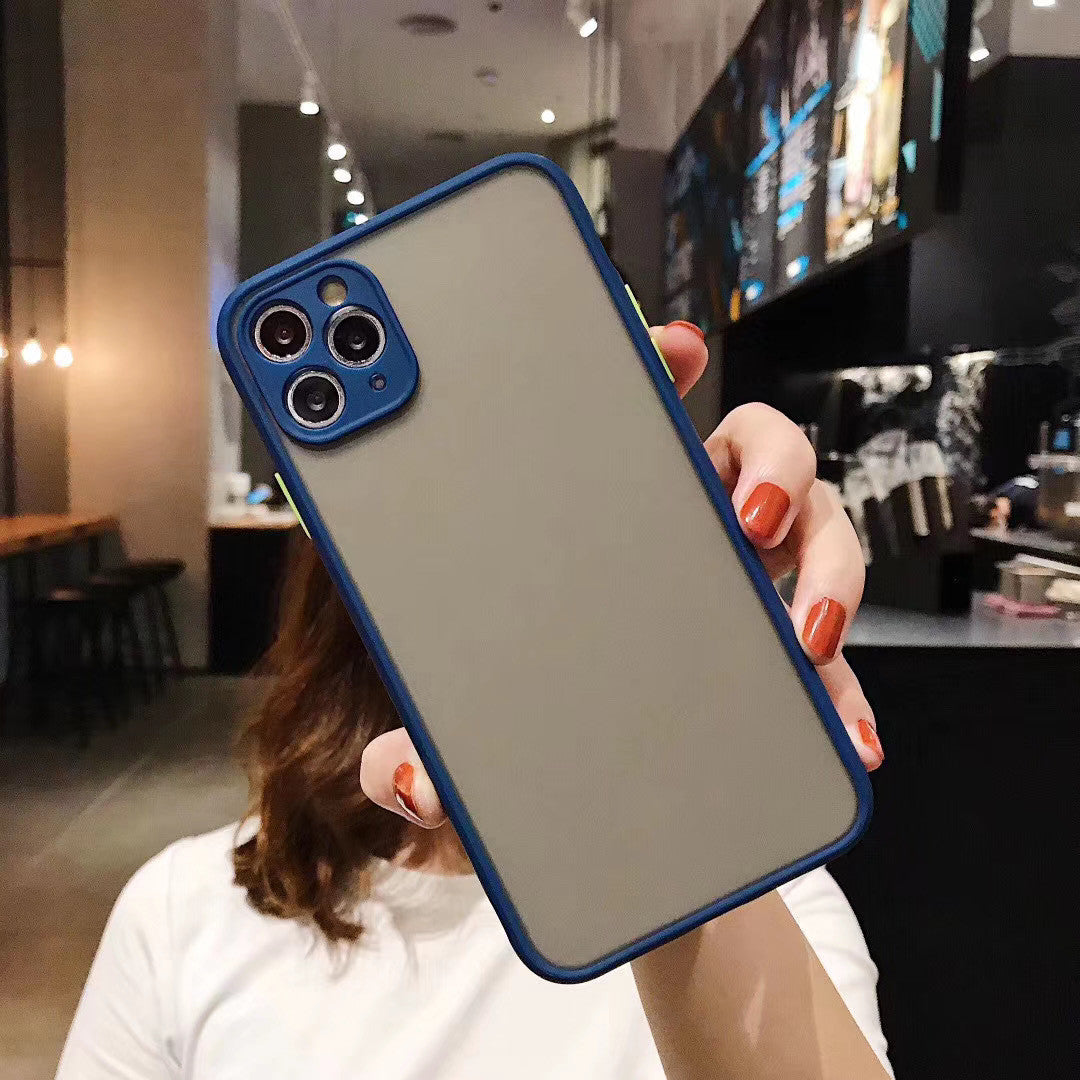 Matte Skin-Friendly Simple Mobile Phone Case