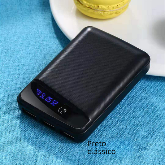 DIY No-Solder 18650 Power Bank Case with 3 USB Ports