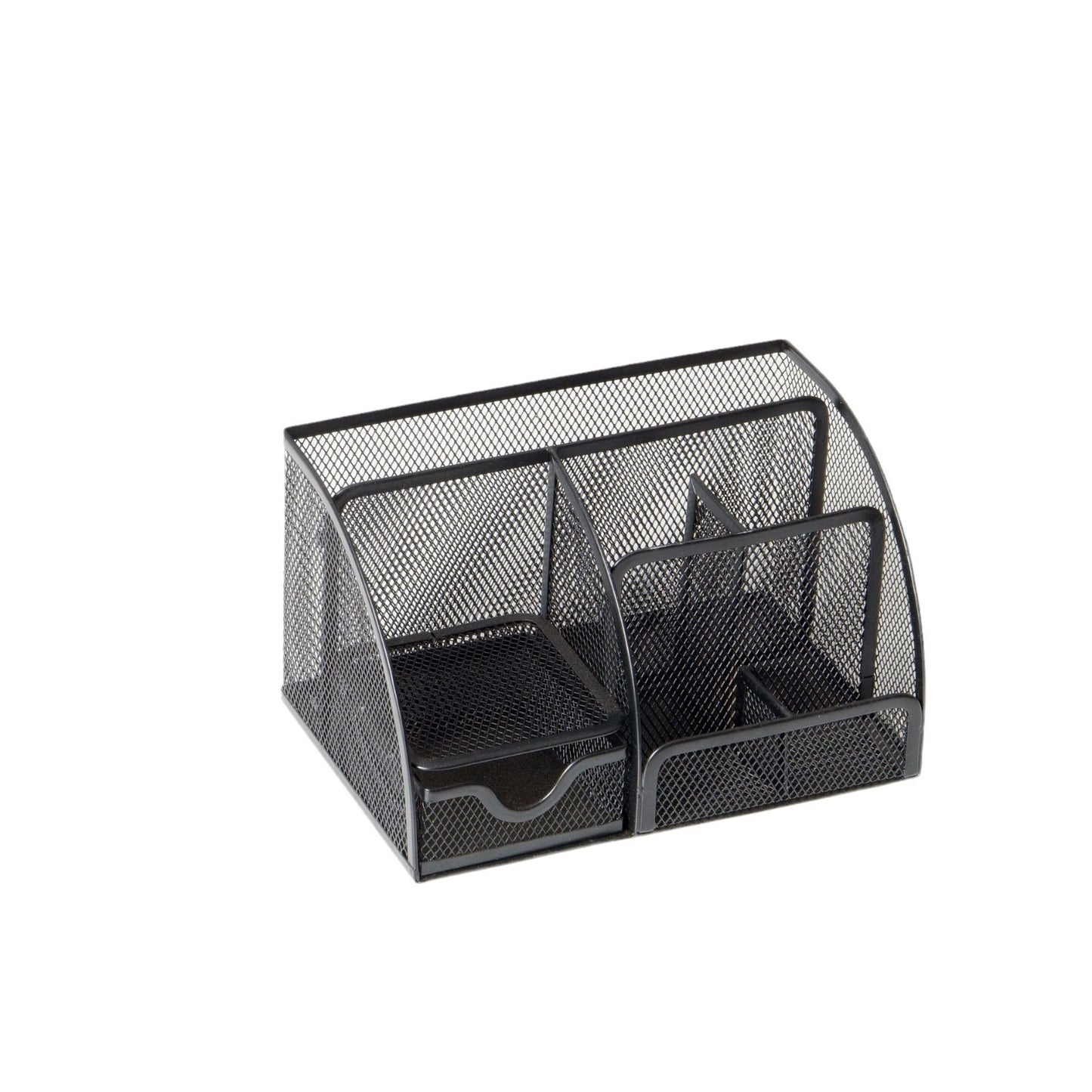 Multifunctional Desktop Organizer with Metal Pen Holder