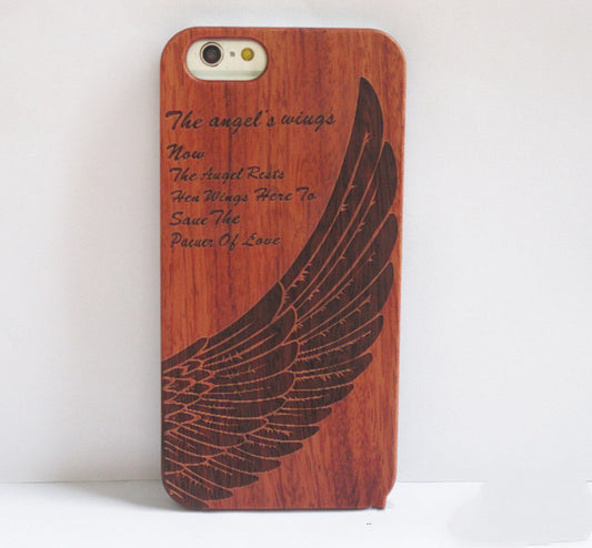 Woodcarving Design Mobile Phone Case