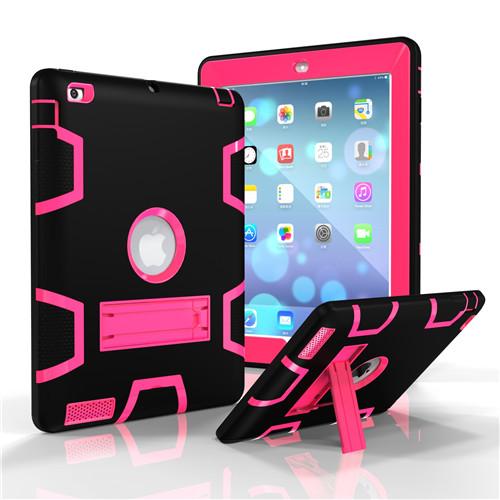Full Coverage Silicone Kids Tablet Case with Stand