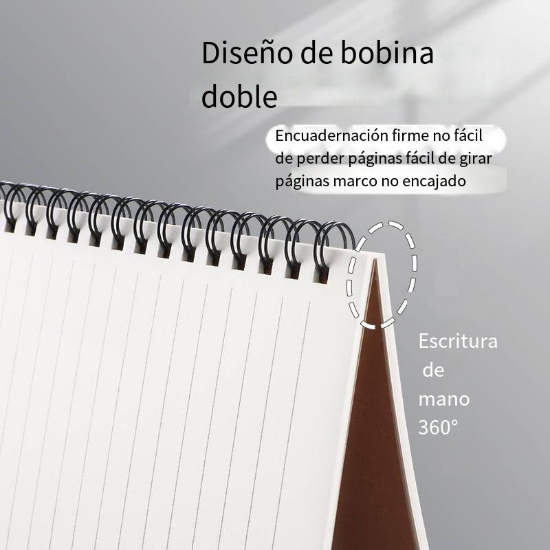 Coil Black Card Notebook A5/B5 for Business & Students