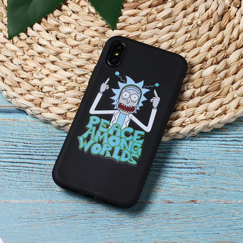 Creative Spaceship Phone Case for Apple Devices
