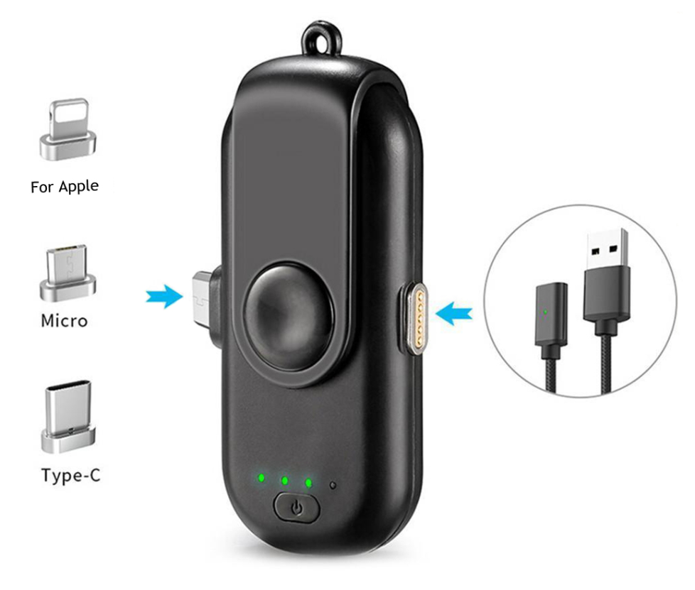 Magnetic Power Bank for Mobile Charging