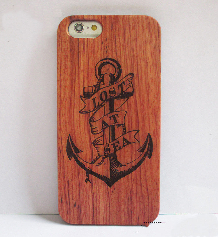 Woodcarving Design Mobile Phone Case