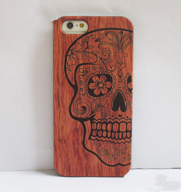 Woodcarving Design Mobile Phone Case