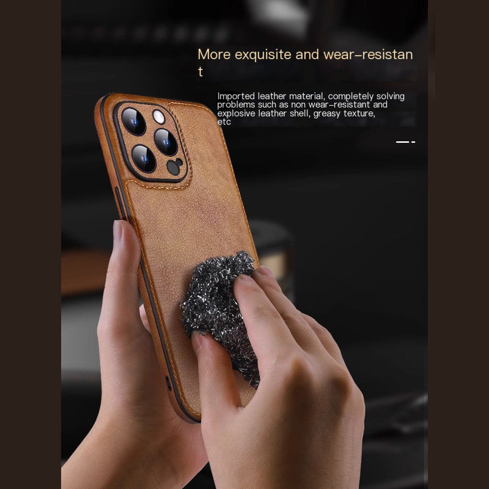 Premium Leather Case for iPhone 15 Pro Max & 13/11