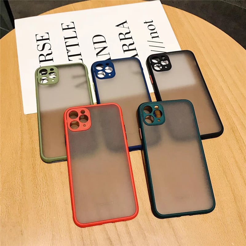 Matte Skin-Friendly Simple Mobile Phone Case