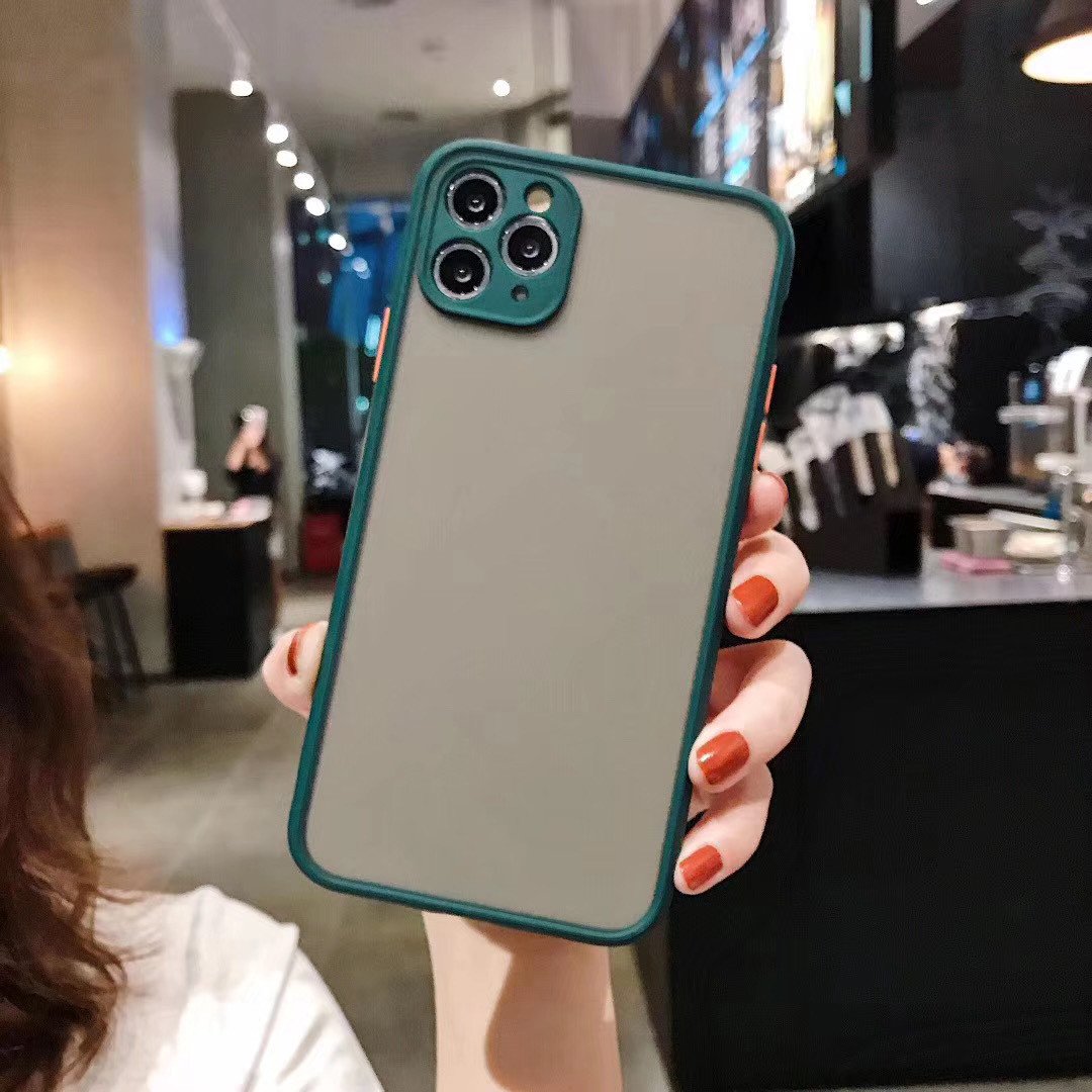 Matte Skin-Friendly Simple Mobile Phone Case