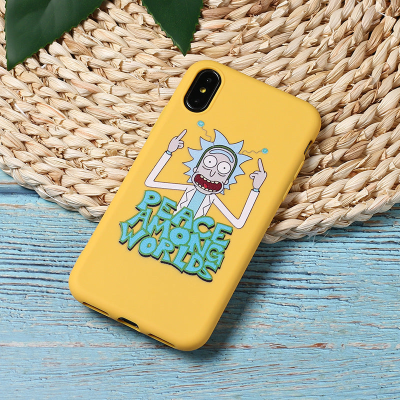 Creative Spaceship Phone Case for Apple Devices