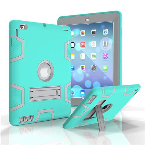 Full Coverage Silicone Kids Tablet Case with Stand