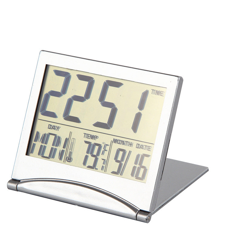 Thin Folding Clock with Perpetual Calendar for Students