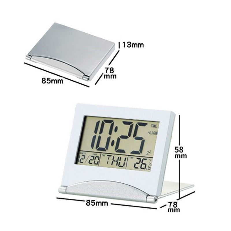 Thin Folding Clock with Perpetual Calendar for Students
