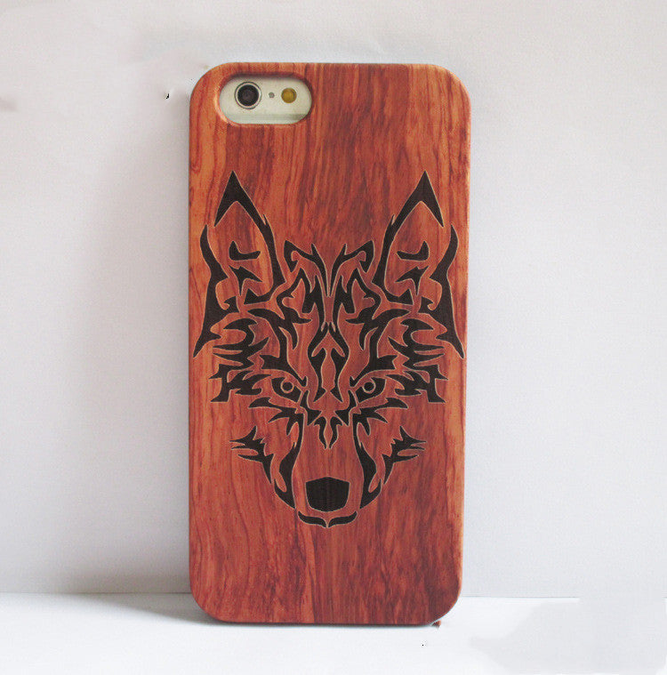 Woodcarving Design Mobile Phone Case