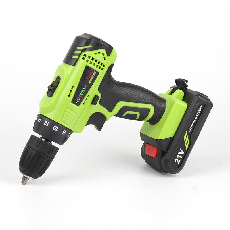 High-Power Cordless Lithium Electric Drill Driver