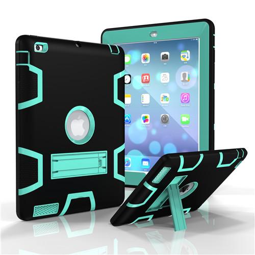 Full Coverage Silicone Kids Tablet Case with Stand