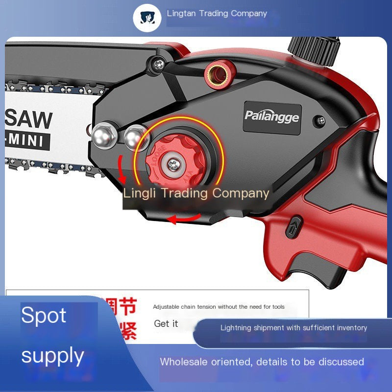 Cordless Lithium Battery Chainsaw for Home Use