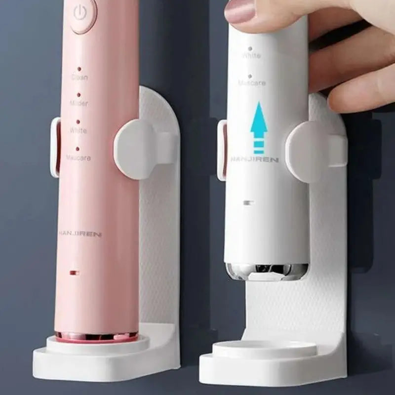 Adjustable Wall-Mounted Electric Toothbrush Holder Rack