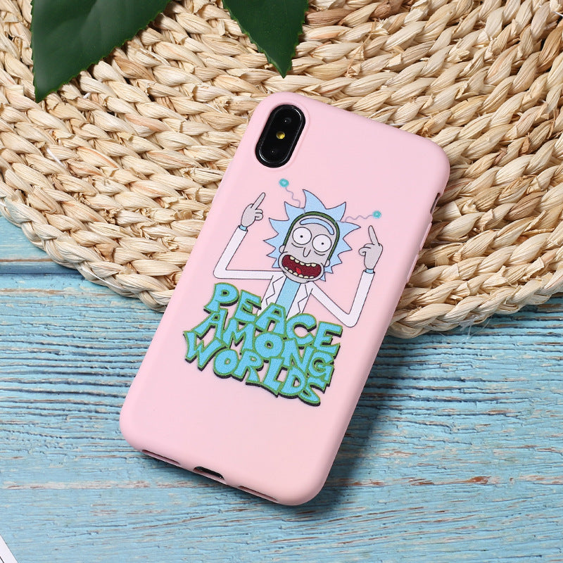 Creative Spaceship Phone Case for Apple Devices